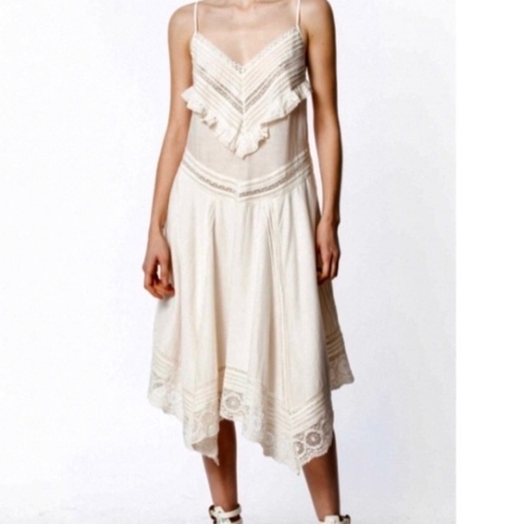 Zadig & Voltaire Rilli Ruffle Lace Dress Size Small - Picture 2 of 9